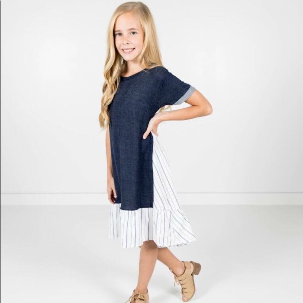 💙LAST ONE💙Sosa Two Tone Dress